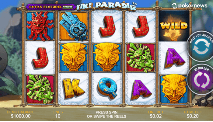 tiki paradise slot