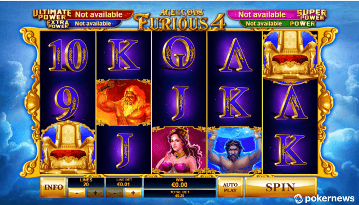 age of the gods furious 4 slot