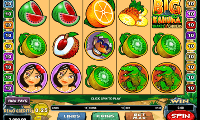 Big Kahuna: Snakes and Ladders Slot