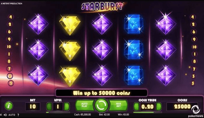 Play Starburst NetEnt Slot