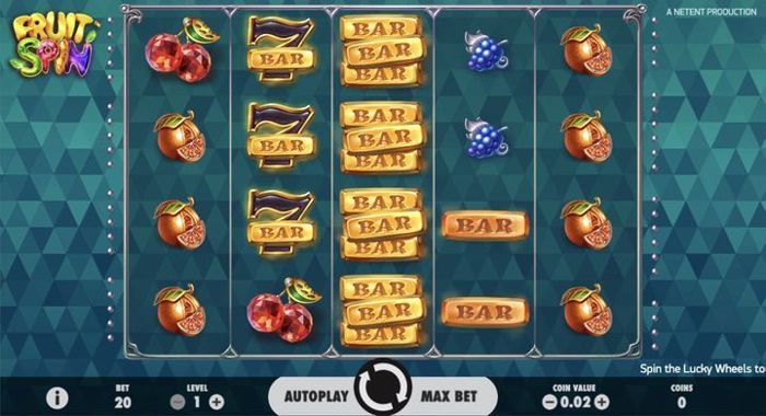 Fruit Spin NetEnt Slot