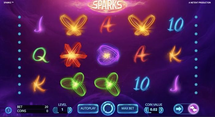 Sparks NetEnt Slot