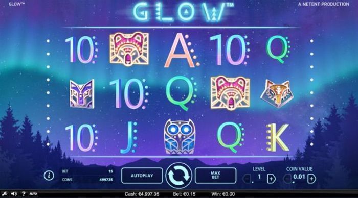 Glow NetEnt Slot