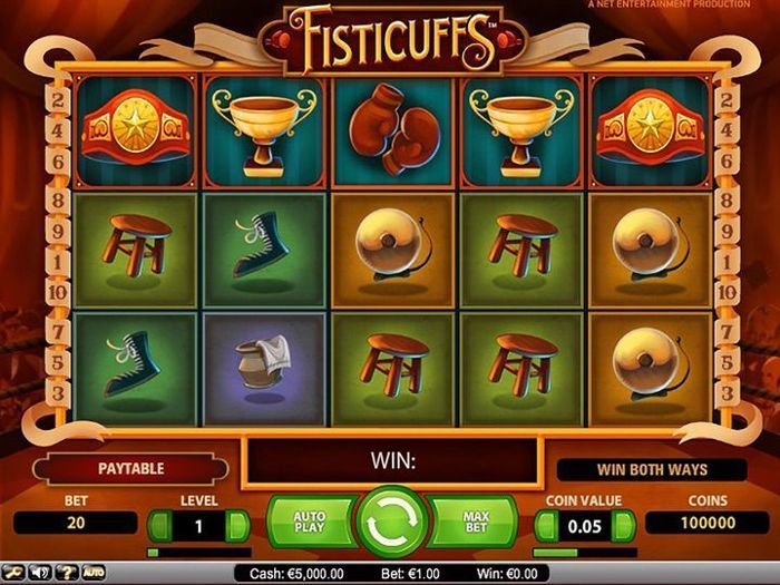 Fisticuffs NetEnt Slot