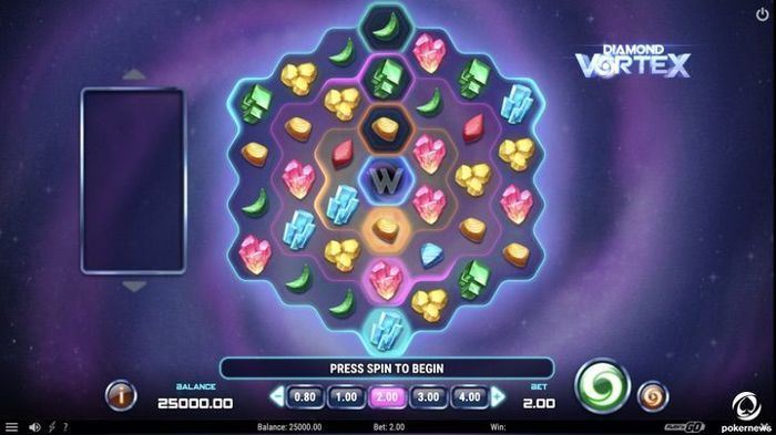 New Play'n GO Slot: Diamond Vortex