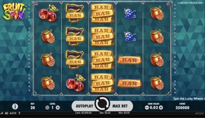 Slot Fruit - Jogo Online - Joga Agora