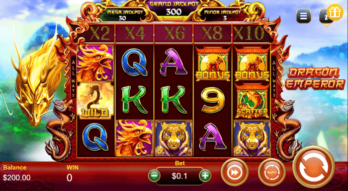 dragon emperor slot game