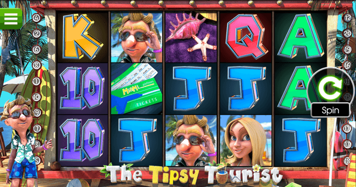 the tipsy tourist slot game