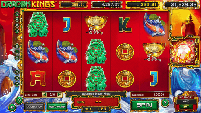 dragon kings slot game