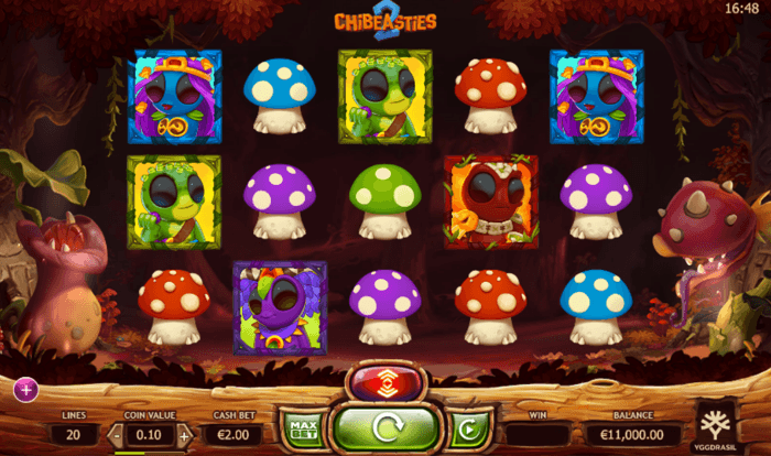 chibeasties 2 slot game