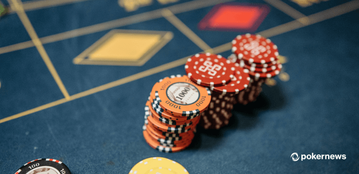 Chips at Roulette Table