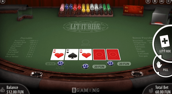 How to Play Let It Ride Poker -  Blog