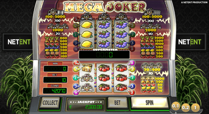 mega joker slot game