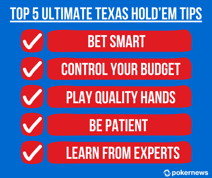 Our Ultimate Texas Hold'em Tips Checklist!