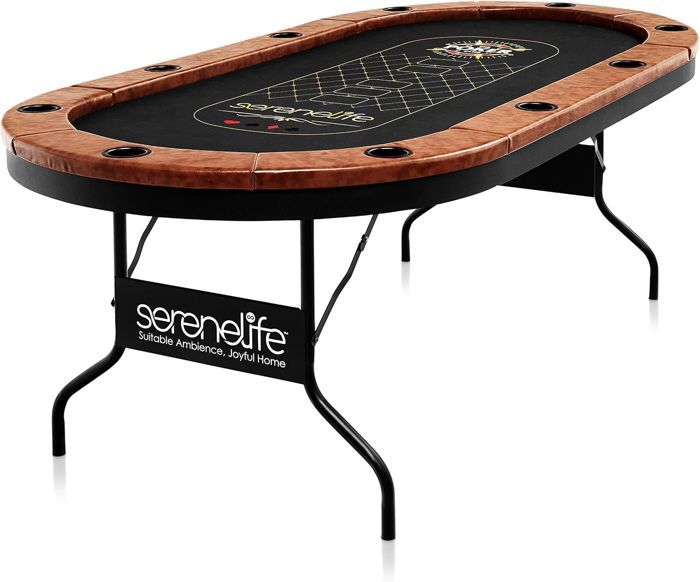 SereneLife Poker Table