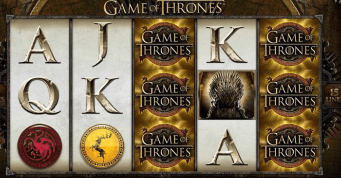 Game of Thrones Slot Paylines