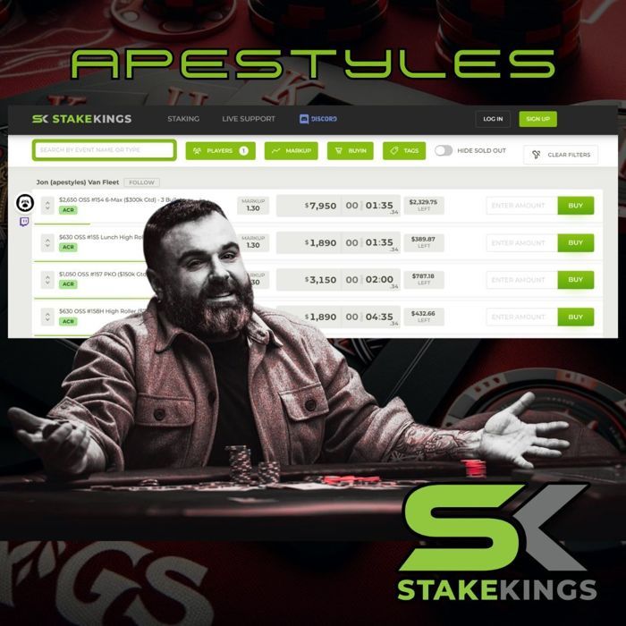 ApeStyles Poker Staking