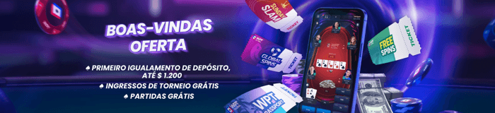 Melhor bônus do WPT Global no Brasil