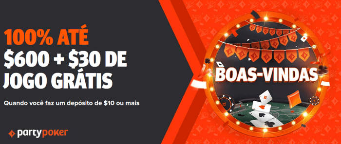 Bônus do partypoker no Brasil