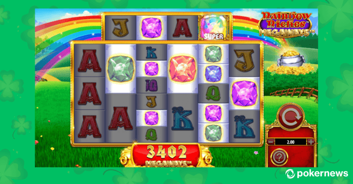 Rainbow Riches Megaways Slot Super Gem Bonus