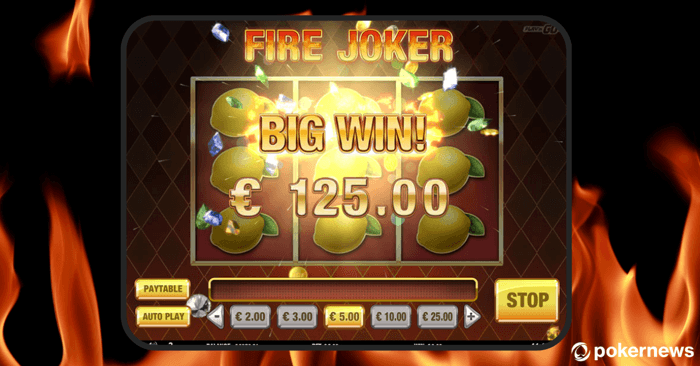 Fire Joker Slot Win