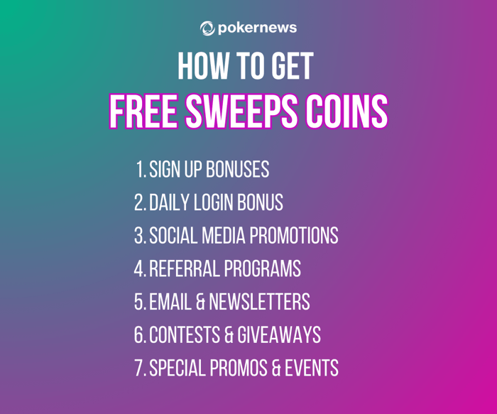 How to Get Free Sweeps Coins