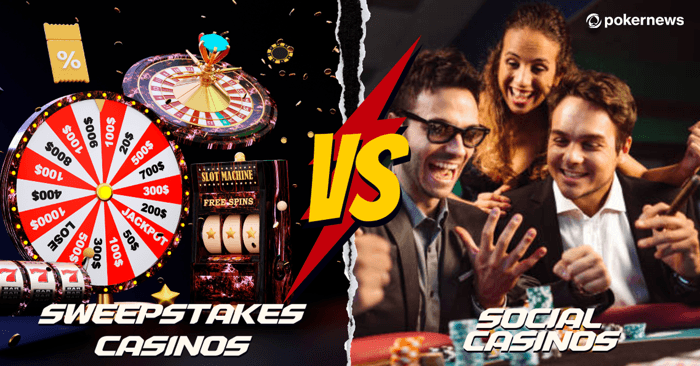 Sweepstakes Casino vs. Social Casinos