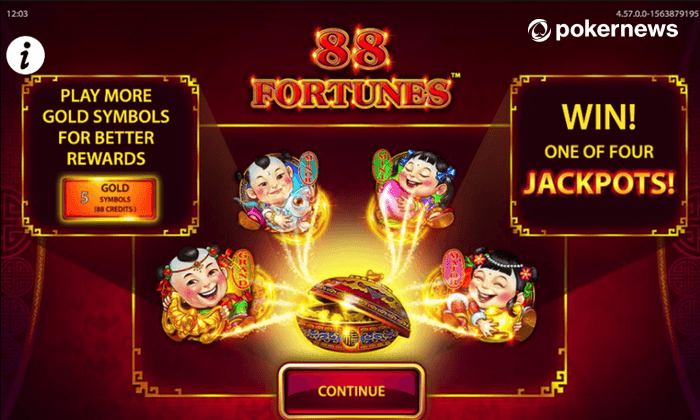 88 Fortunes Slot Bonus