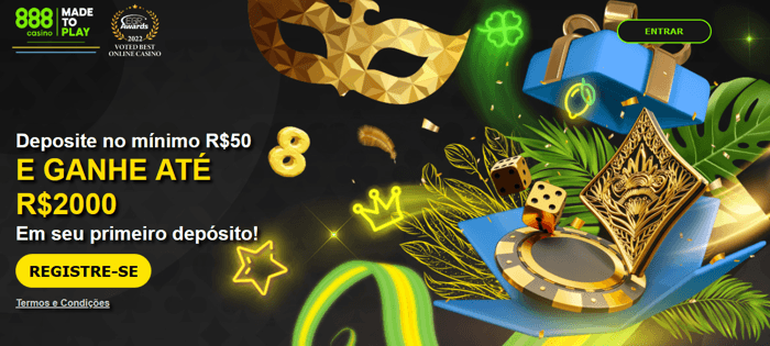 Bonus 888casino Brasil