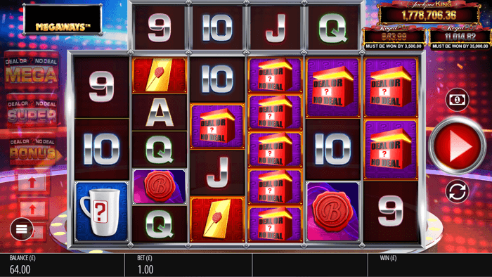 Deal or No Deal Megaways Slot Features