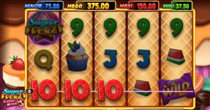 Sugar Frenzy Cherry Wheel Slot