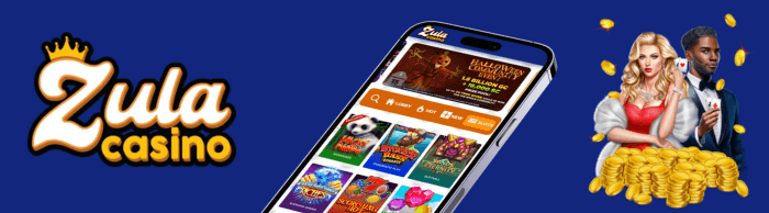 Zula Casino on Mobile