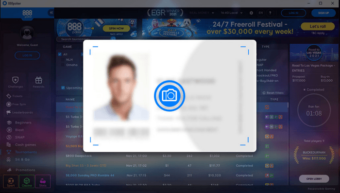 Verificar Identidade 888poker Portugal