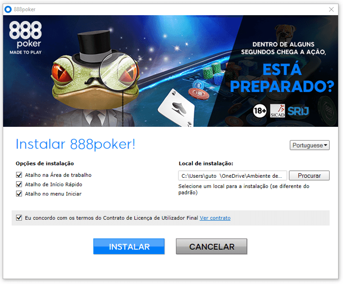 Instalar 888poker Portugal