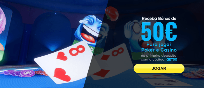 Bonus de registo 888poker Portugal