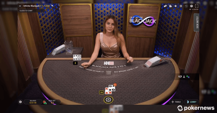 Infinite Blackjack